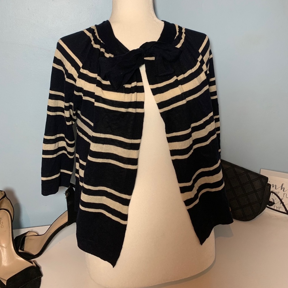 J.Crew Black and White Sweater